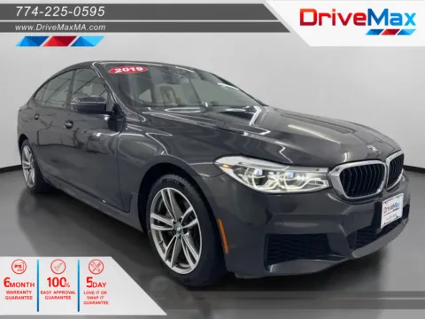 Black 2019 BMW 6 Series 640i Gran Turismo xDrive Sedan 4D for sale in West Bridgewater, MA