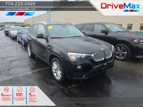 Black 2017 BMW X3 xDrive28i Sport Utility 4D for sale in West Bridgewater, MA