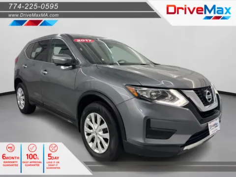 Gray 2017 Nissan Rogue S Sport Utility 4D for sale in West Bridgewater, MA