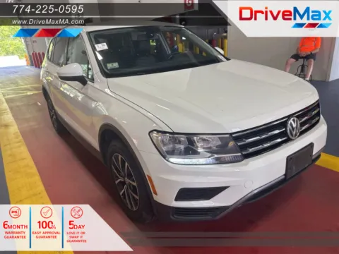 White 2020 Volkswagen Tiguan SE 4MOTION Sport Utility 4D for sale in West Bridgewater, MA