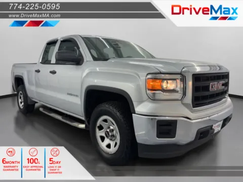 Blue 2015 GMC Sierra 1500 Double Cab Pickup 4D 6 1/2 ft for sale in West Bridgewater, MA