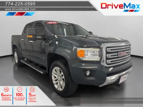 Blue 2017 GMC Canyon Crew Cab SLT Pickup 4D 5 ft for sale in West Bridgewater, MA