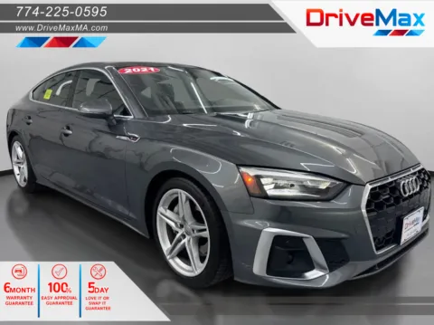 Gray 2021 Audi A5 Premium Sedan 4D for sale in West Bridgewater, MA
