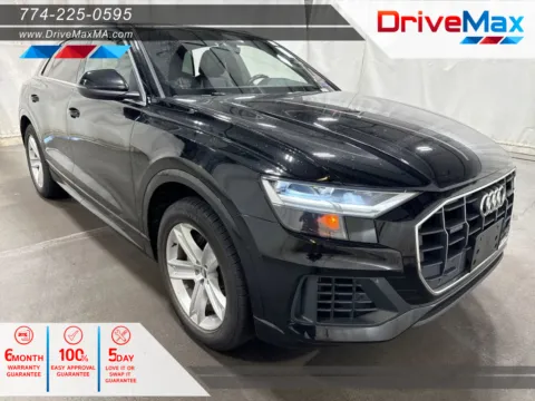 Black 2019 Audi Q8 Premium Sport Utility 4D for sale in West Bridgewater, MA