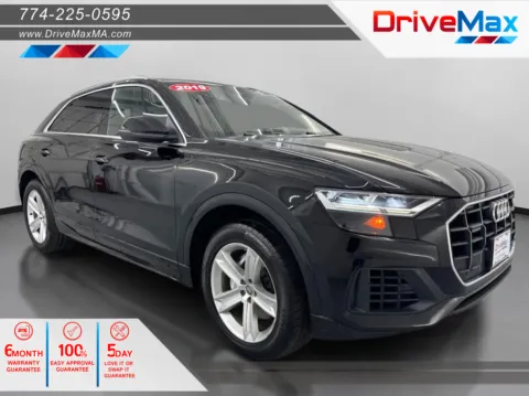 Black 2019 Audi Q8 Premium Sport Utility 4D for sale in West Bridgewater, MA