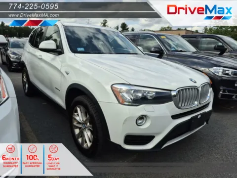 White 2017 BMW X3 xDrive28i Sport Utility 4D for sale in West Bridgewater, MA