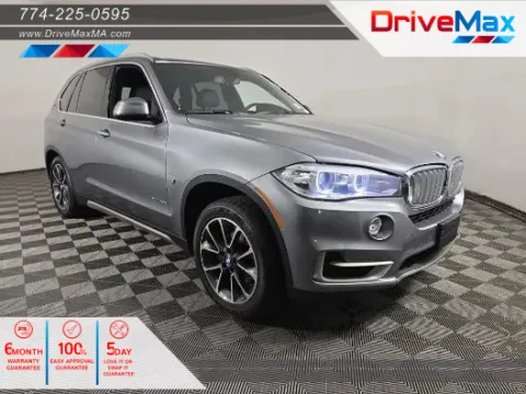 Gray 2018 BMW X5 xDrive40e iPerformance Sport Utility 4D for sale in West Bridgewater, MA