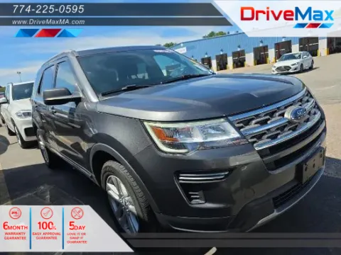 Gray 2018 Ford Explorer XLT Sport Utility 4D for sale in West Bridgewater, MA