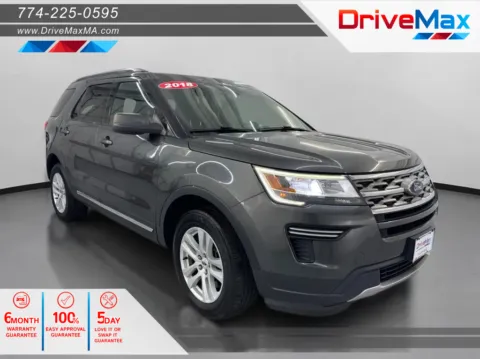 Gray 2018 Ford Explorer XLT Sport Utility 4D for sale in West Bridgewater, MA