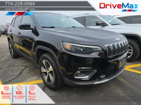 Black 2021 Jeep Cherokee Limited Sport Utility 4D for sale in West Bridgewater, MA