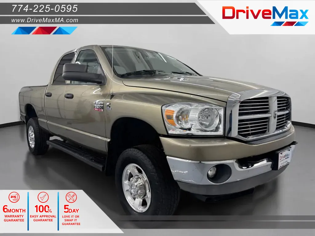 Brown 2009 Dodge Ram 2500 Quad Cab SLT Pickup 4D 6 1/4 ft for sale in West Bridgewater, MA