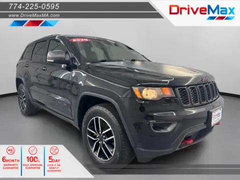 Black 2020 Jeep Grand Cherokee Trailhawk Sport Utility 4D for sale in West Bridgewater, MA