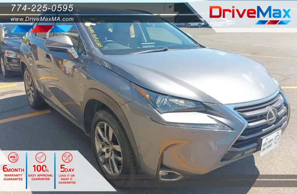 Gray 2016 Lexus NX 200t Sport Utility 4D for sale in West Bridgewater, MA