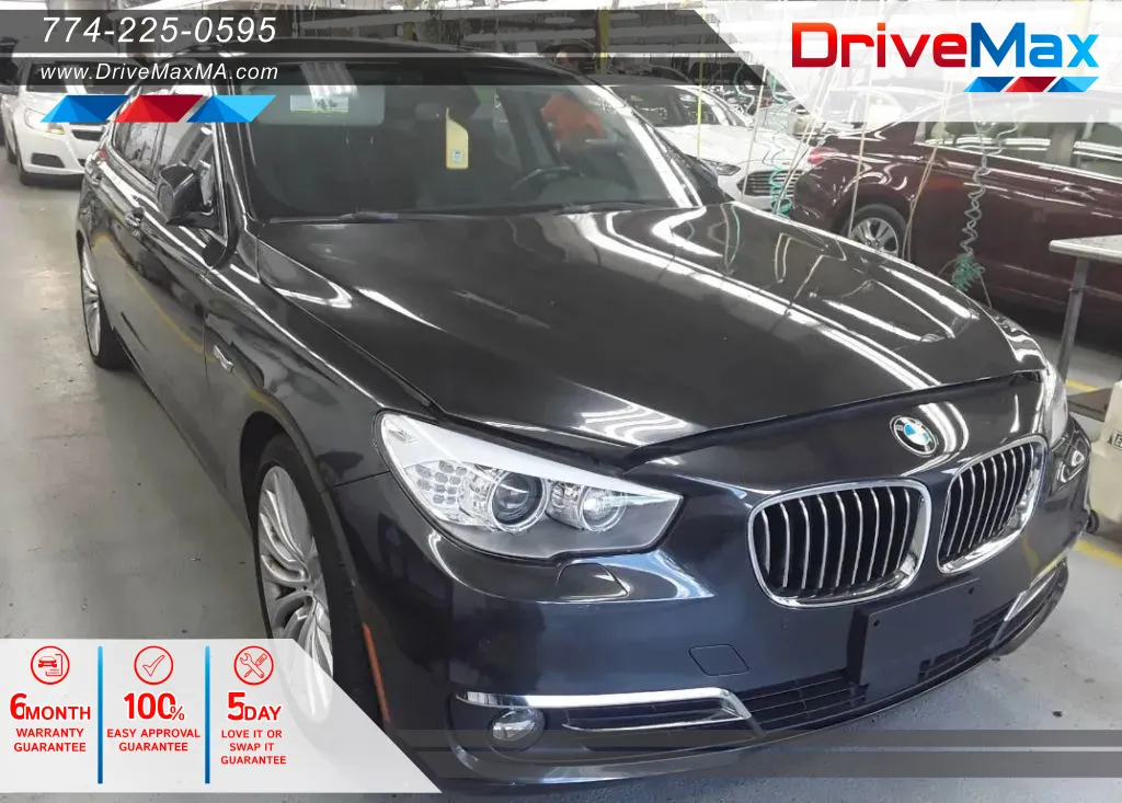 Gray 2016 BMW 5 Series 535i Gran Turismo xDrive Sedan 4D for sale in West Bridgewater, MA