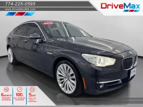 Gray 2016 BMW 5 Series 535i Gran Turismo xDrive Sedan 4D for sale in West Bridgewater, MA