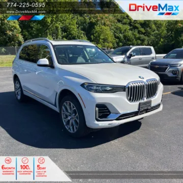White 2019 BMW X7 xDrive50i Sport Utility 4D for sale in West Bridgewater, MA