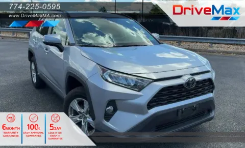 Silver 2020 Toyota RAV4 XLE Sport Utility 4D for sale in West Bridgewater, MA