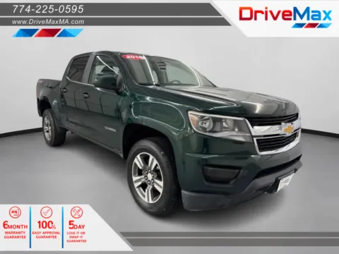 Green 2016 Chevrolet Colorado Crew Cab LT Pickup 4D 5 ft for sale in West Bridgewater, MA