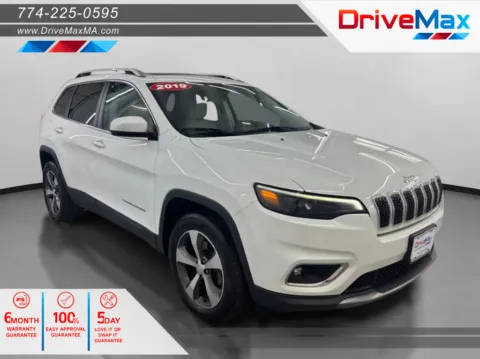White 2019 Jeep Cherokee Limited Sport Utility 4D for sale in West Bridgewater, MA