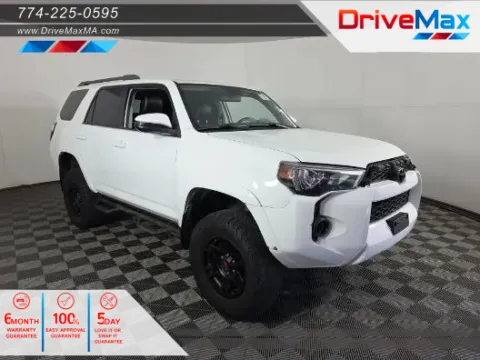 White 2017 Toyota 4Runner SR5 Sport Utility 4D for sale in West Bridgewater, MA