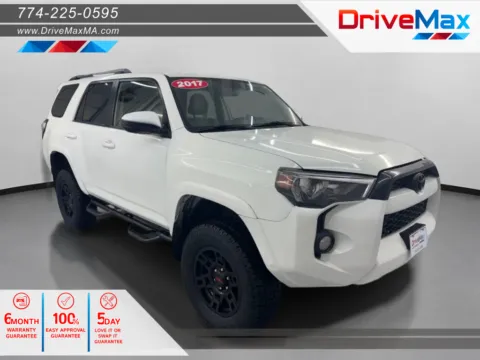 White 2017 Toyota 4Runner SR5 Sport Utility 4D for sale in West Bridgewater, MA