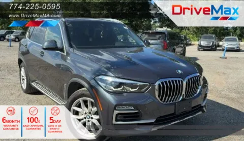 Gray 2019 BMW X5 xDrive40i Sport Utility 4D for sale in West Bridgewater, MA