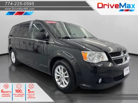 Black 2020 Dodge Grand Caravan Passenger SXT Minivan 4D for sale in West Bridgewater, MA