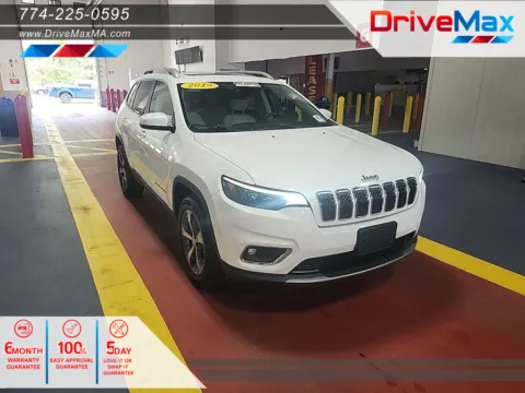White 2019 Jeep Cherokee Limited Sport Utility 4D for sale in West Bridgewater, MA