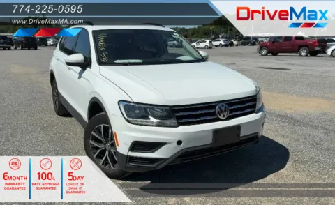 White 2021 Volkswagen Tiguan S 4MOTION Sport Utility 4D for sale in West Bridgewater, MA