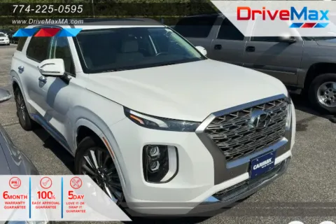 White 2020 Hyundai Palisade Limited Sport Utility 4D for sale in West Bridgewater, MA