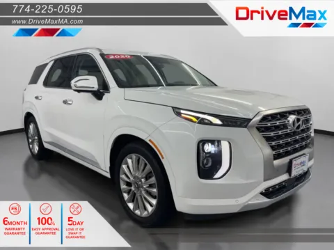 White 2020 Hyundai Palisade Limited Sport Utility 4D for sale in West Bridgewater, MA