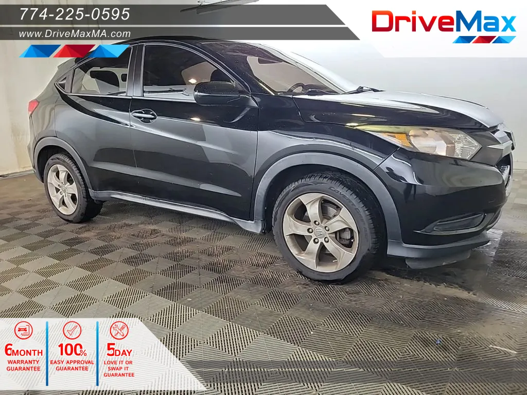 Black 2017 Honda HR-V LX Sport Utility 4D for sale in West Bridgewater, MA
