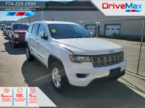 White 2018 Jeep Grand Cherokee Laredo Sport Utility 4D for sale in West Bridgewater, MA