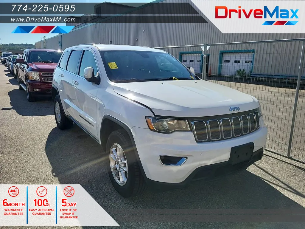 White 2018 Jeep Grand Cherokee Laredo Sport Utility 4D for sale in West Bridgewater, MA
