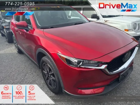 Red 2018 MAZDA CX-5 Touring Sport Utility 4D for sale in West Bridgewater, MA