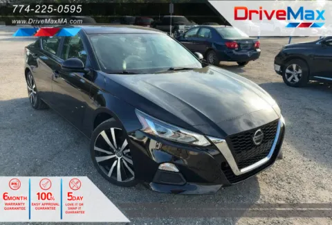 Black 2021 Nissan Altima 2.5 SR Sedan 4D for sale in West Bridgewater, MA