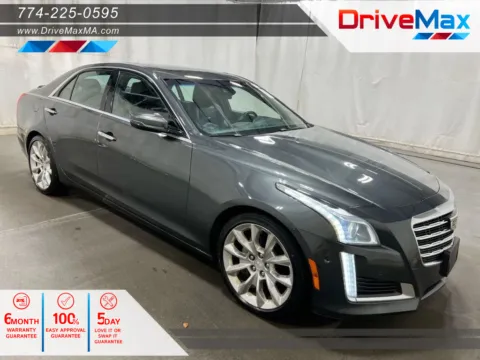 Gray 2017 Cadillac CTS 3.6 Premium Luxury Sedan 4D for sale in West Bridgewater, MA