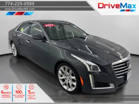 Gray 2017 Cadillac CTS 3.6 Premium Luxury Sedan 4D for sale in West Bridgewater, MA