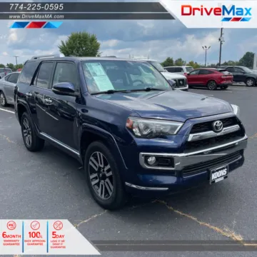 Blue 2019 Toyota 4Runner Limited Sport Utility 4D for sale in West Bridgewater, MA
