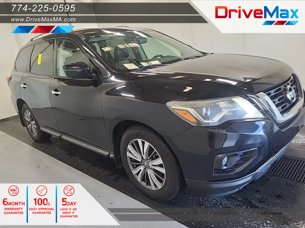 Black 2018 Nissan Pathfinder SL Sport Utility 4D for sale in West Bridgewater, MA
