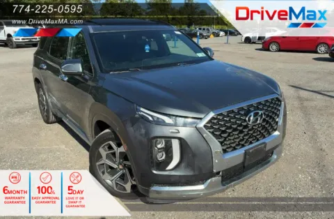 Gray 2021 Hyundai Palisade Calligraphy Sport Utility 4D for sale in West Bridgewater, MA