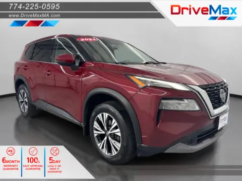 Red 2021 Nissan Rogue SV Sport Utility 4D for sale in West Bridgewater, MA