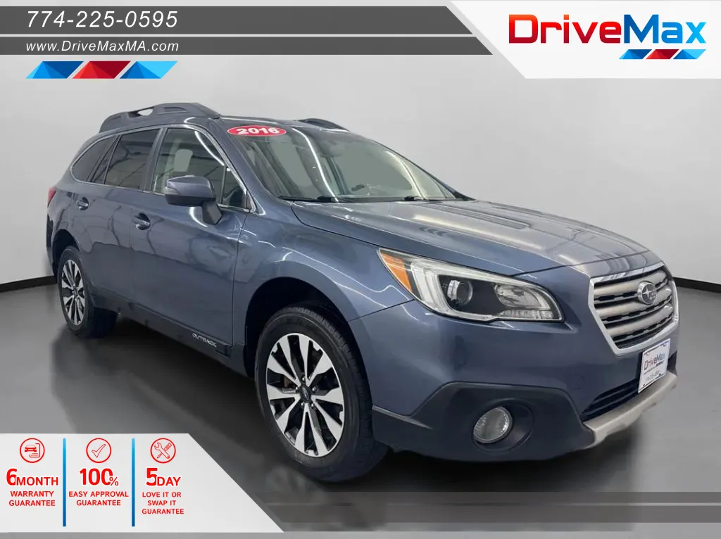 Blue 2016 Subaru Outback 2.5i Limited Wagon 4D for sale in West Bridgewater, MA