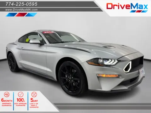 Silver 2019 Ford Mustang EcoBoost Coupe 2D for sale in West Bridgewater, MA