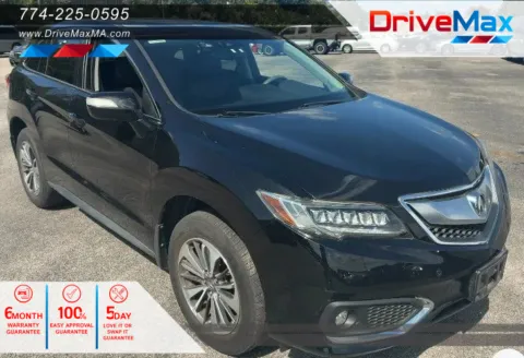 Black 2018 Acura RDX Advance Pkg Sport Utility 4D for sale in West Bridgewater, MA