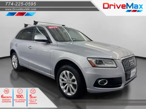 Silver 2017 Audi Q5 2.0T Premium Sport Utility 4D for sale in West Bridgewater, MA