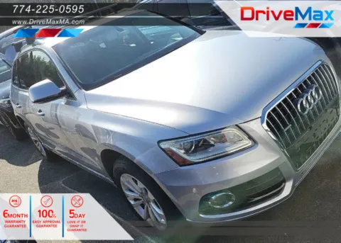 Silver 2017 Audi Q5 2.0T Premium Sport Utility 4D for sale in West Bridgewater, MA