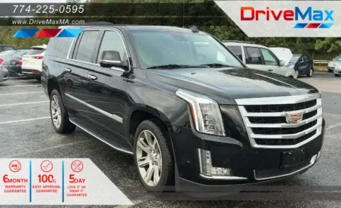 Black 2020 Cadillac Escalade ESV Premium Luxury Sport Utility 4D for sale in West Bridgewater, MA