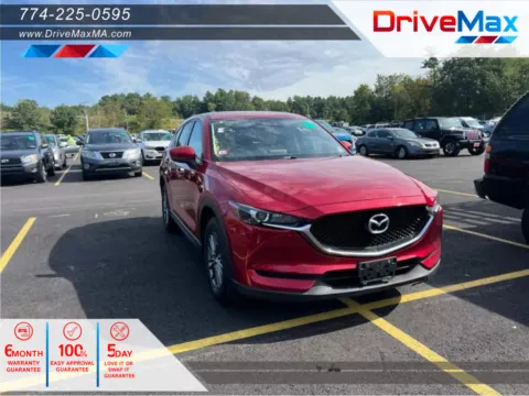 Red 2017 MAZDA CX-5 Touring Sport Utility 4D for sale in West Bridgewater, MA
