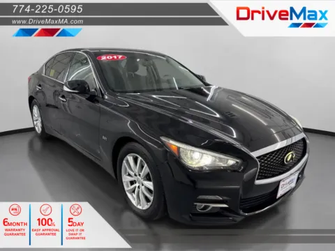 Black 2017 INFINITI Q50 3.0t Premium Sedan 4D for sale in West Bridgewater, MA